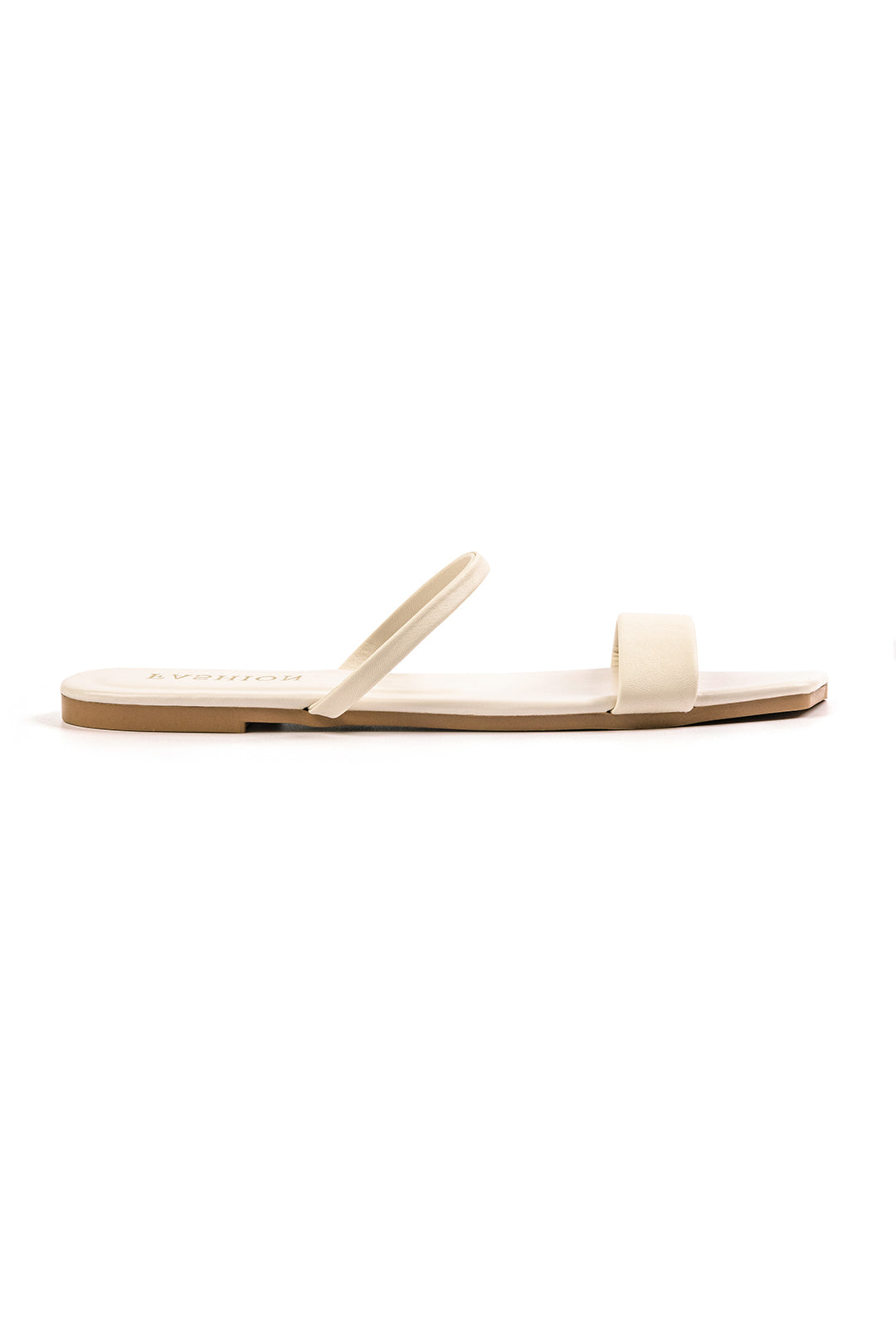 Basic Flat σανδάλια με τετράγωνο μπροστινό μέρος