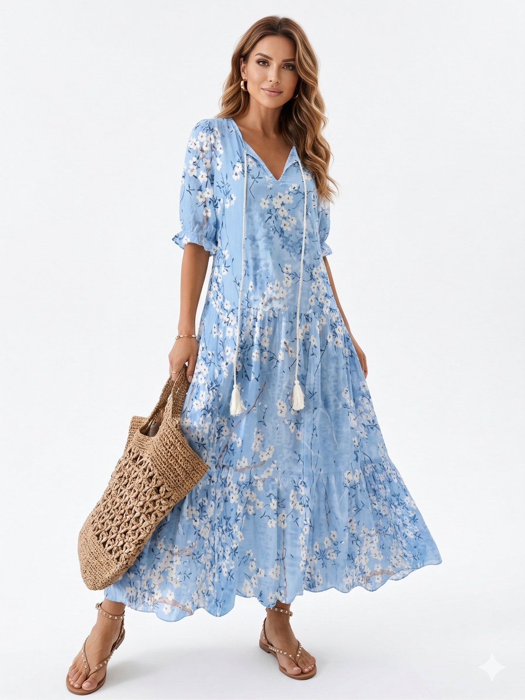 Luna – Αέρινο Boho Φόρεμα