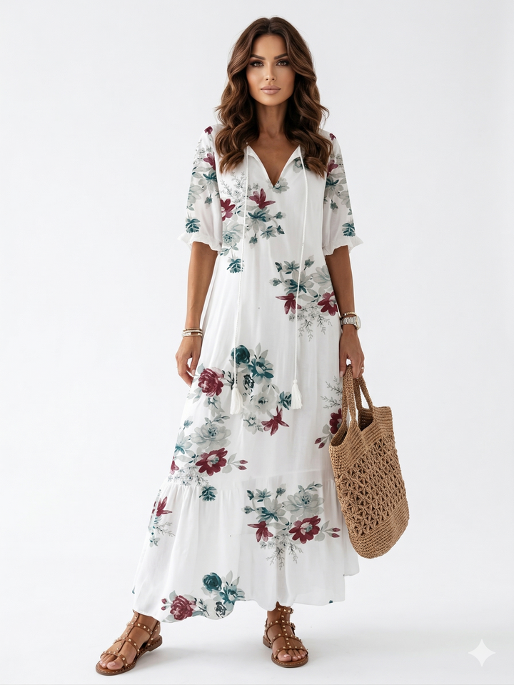 Luna – Αέρινο Boho Φόρεμα