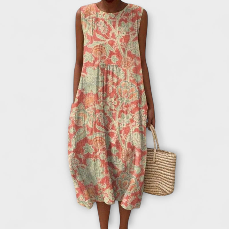 Thalia – Φόρεμα midi με floral print