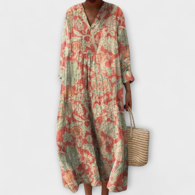 Thalia – Φόρεμα midi με floral print