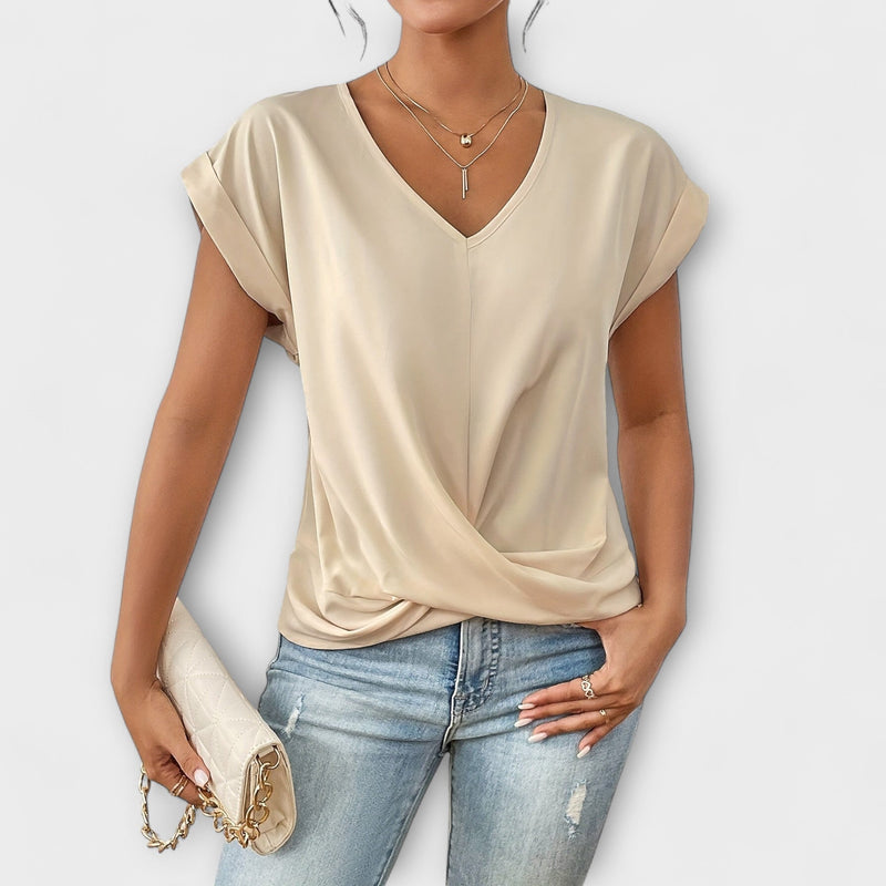 Eloiza - Μπλούζα με V-neckline