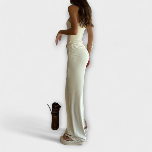 Minna - Αμάνικο φόρεμα με σέξι cut-out