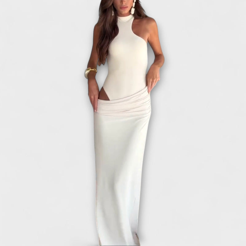 Minna - Αμάνικο φόρεμα με σέξι cut-out