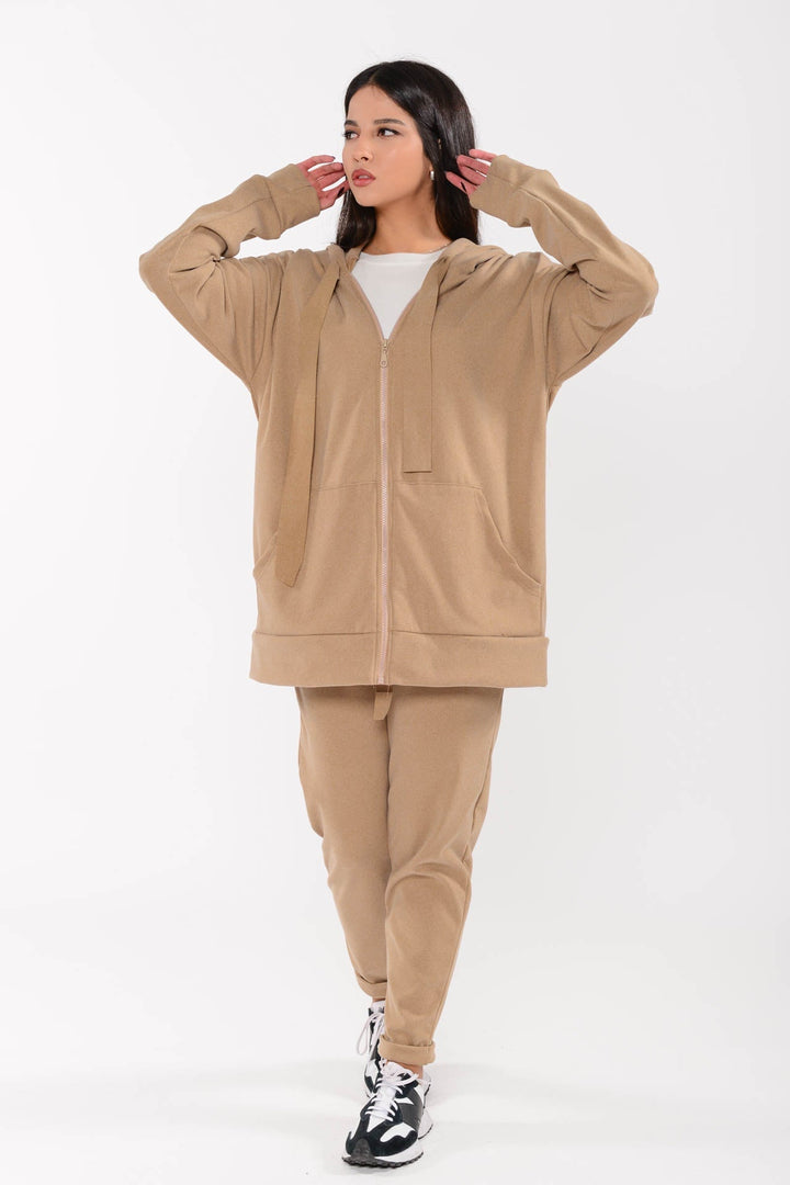 Solana | Σετ ζακέτας από fleece