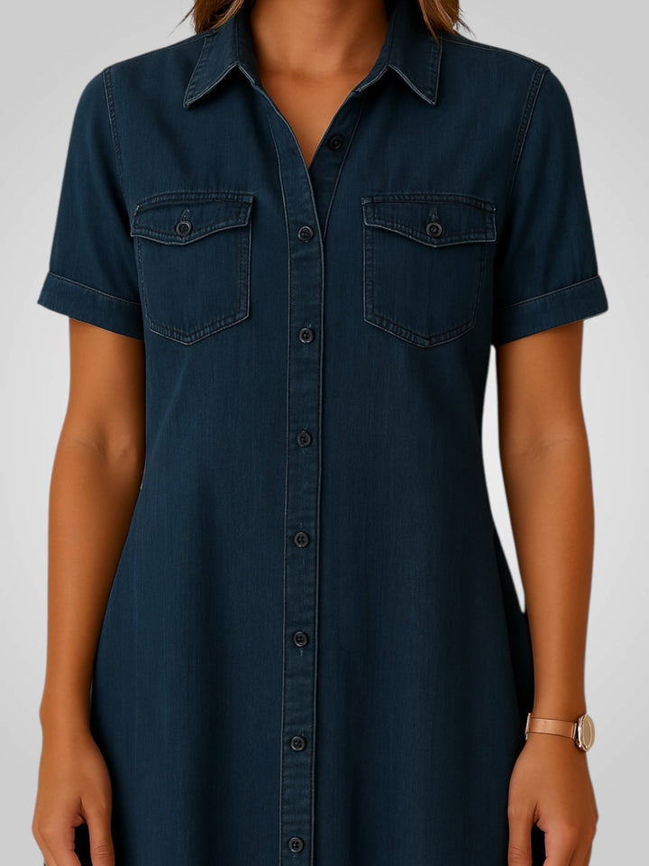 Κλερ | EasyFit Denim Φόρεμα