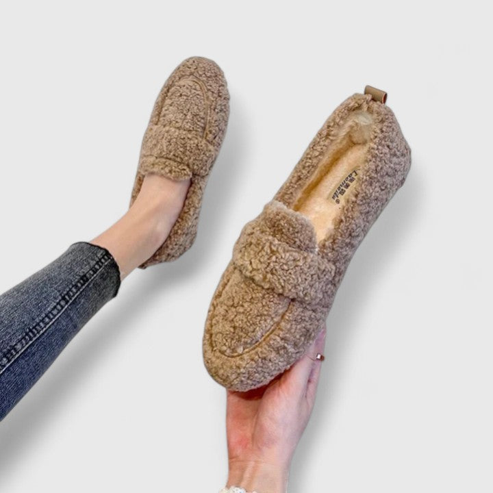 Ζεστά παπούτσια slip-on με κομψό σχέδιο