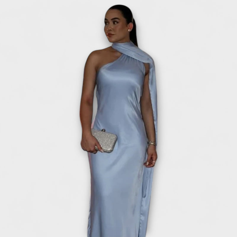 Κομψό Maxivestido Halter χωρίς Ώμους