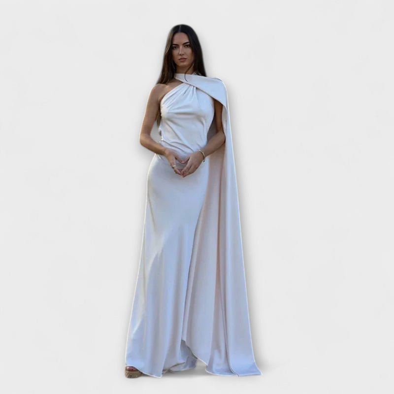 Κομψό Maxivestido Halter χωρίς Ώμους