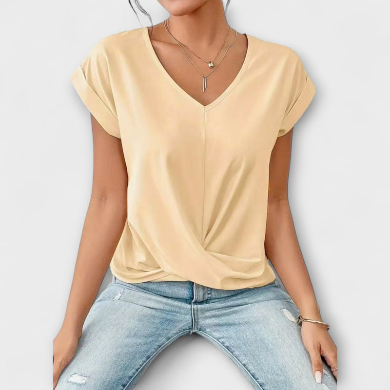 Eloiza - Μπλούζα με V-neckline