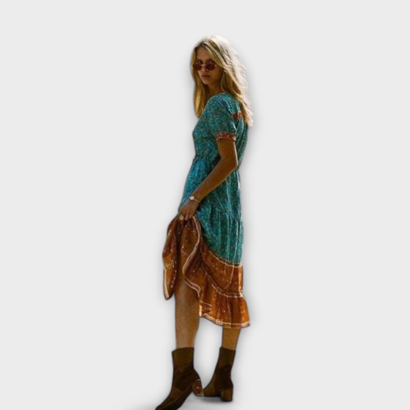 Ranya - Μίντι Φόρεμα Boho