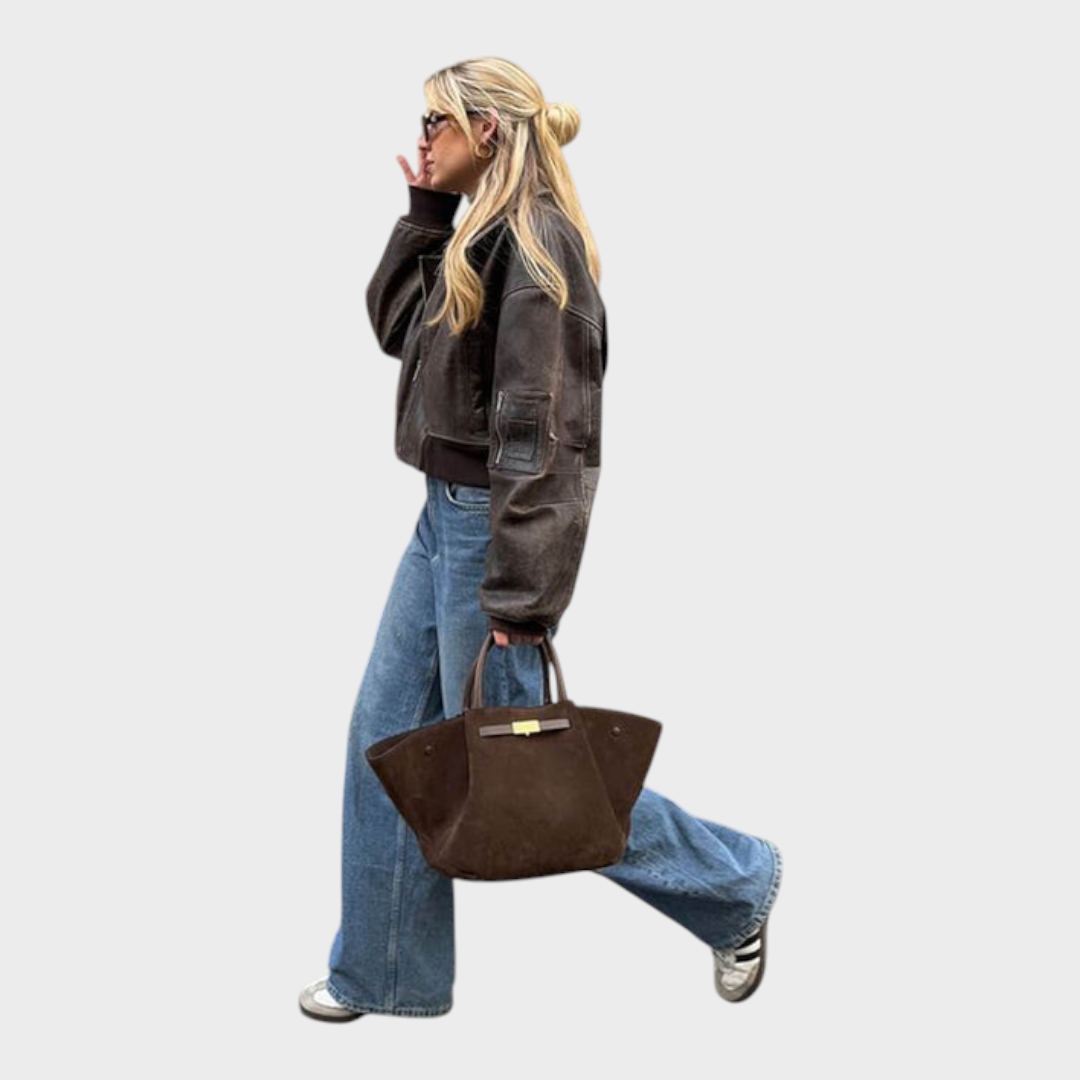 Megan | Τσάντα Suede