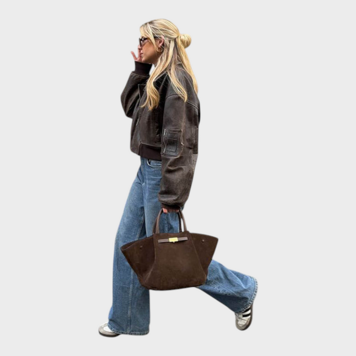 Megan | Τσάντα Suede